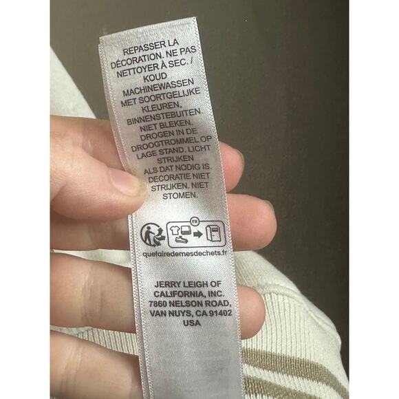 Taylor Swift ‘Tortured Poets Department’ Cream Beige Crewneck Pullover Size 3XL - Picture 8 of 8